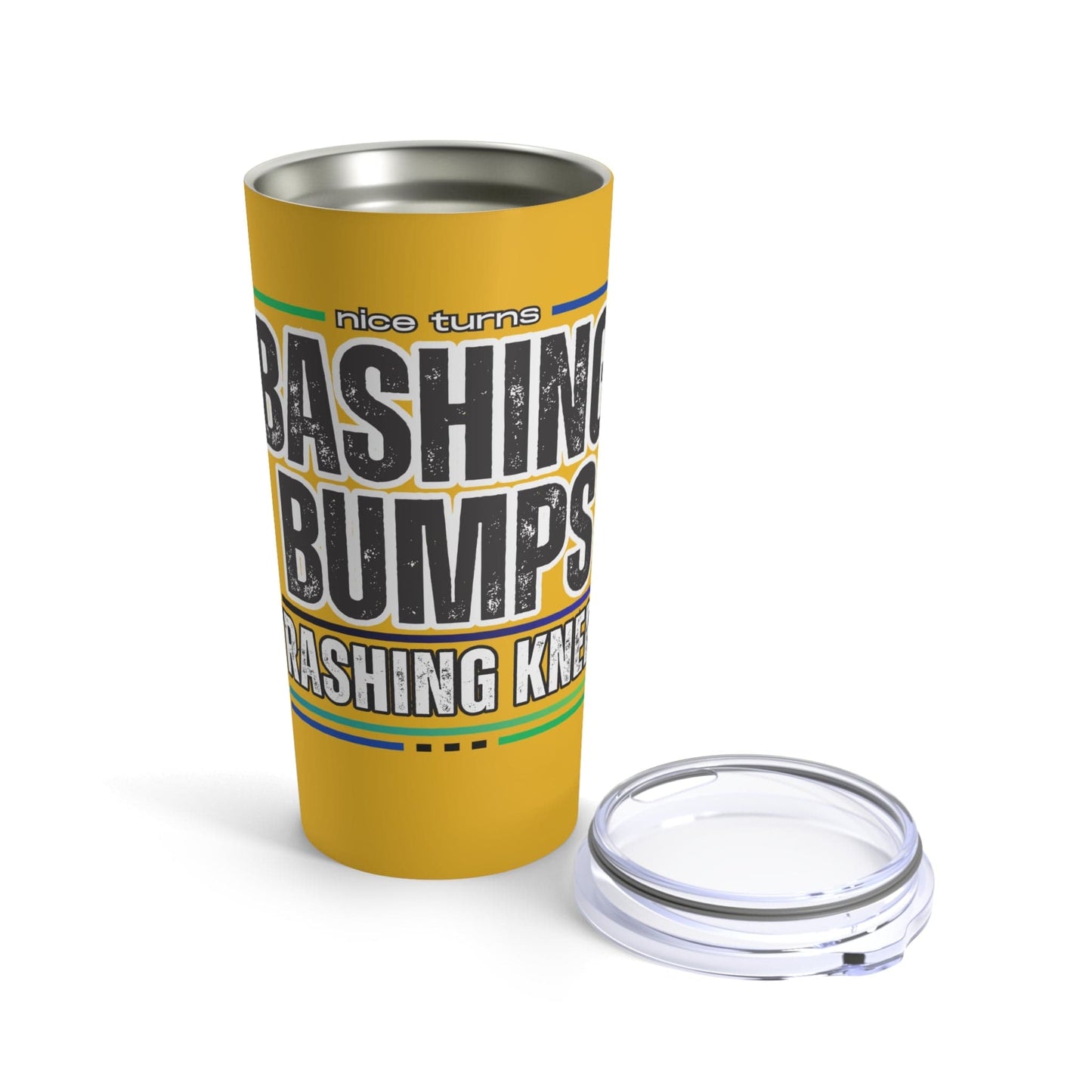 Bashing Bumps, Trashing Knees 20oz Tumbler