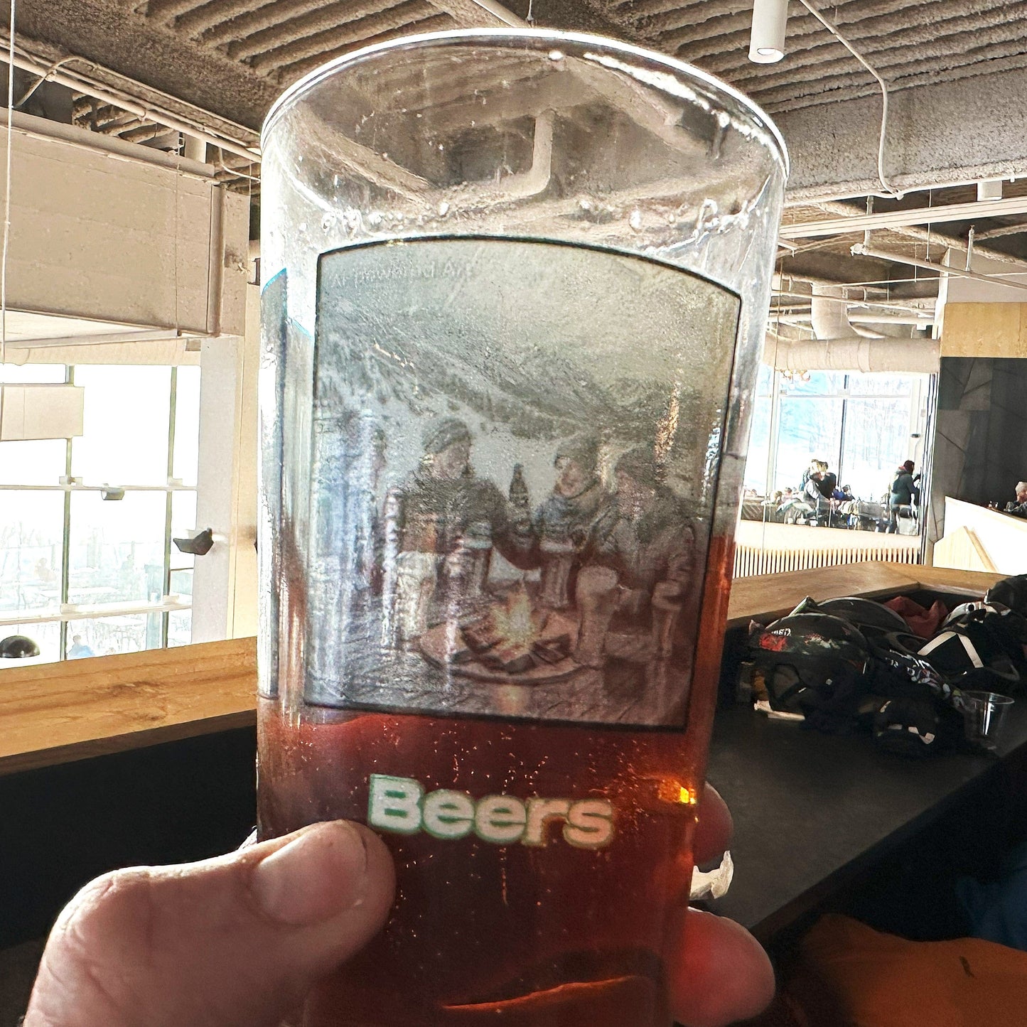 Buds Bumps Beers 16oz Pint Glass