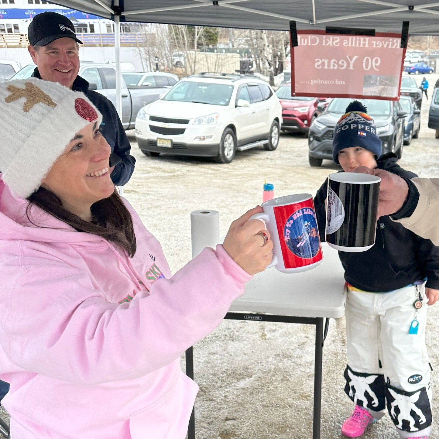 Try to Ski Like a Girl 15oz Mug