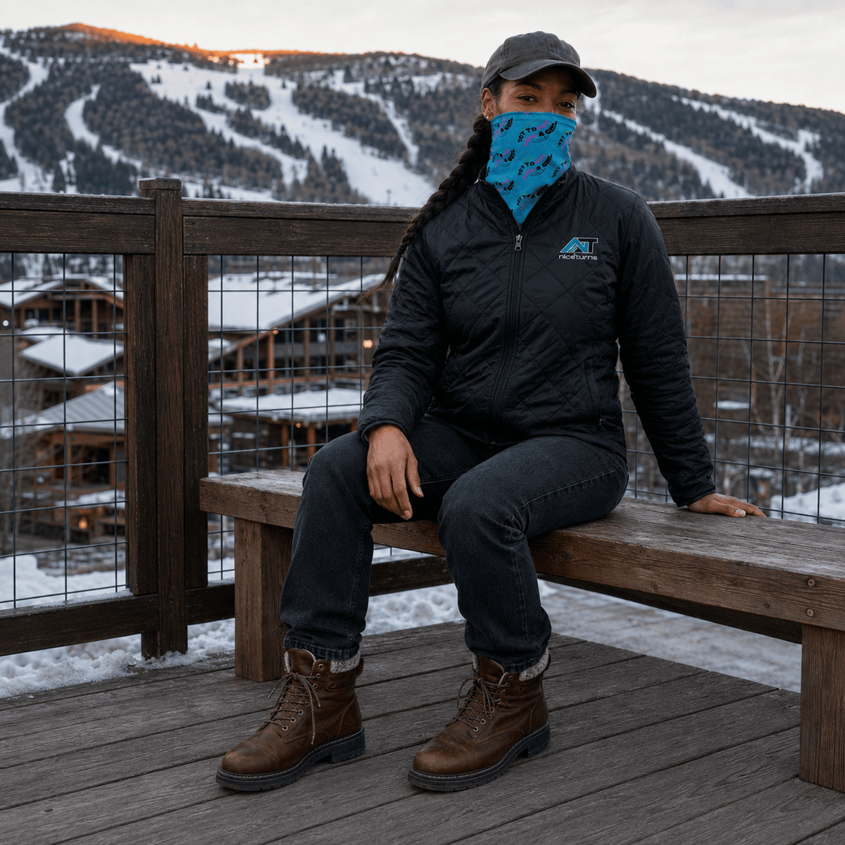 Try To Keep Up Neck Gaiter