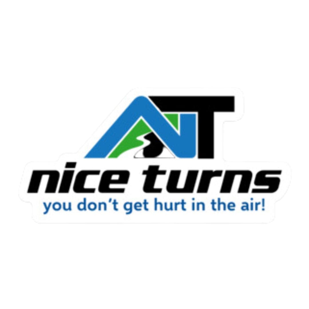 You Don’t Get Hurt in the Air Stickers: Land with Confidence