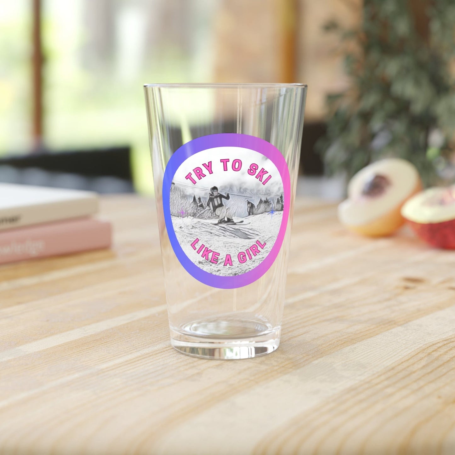Girls Shred 16oz Pint Glass