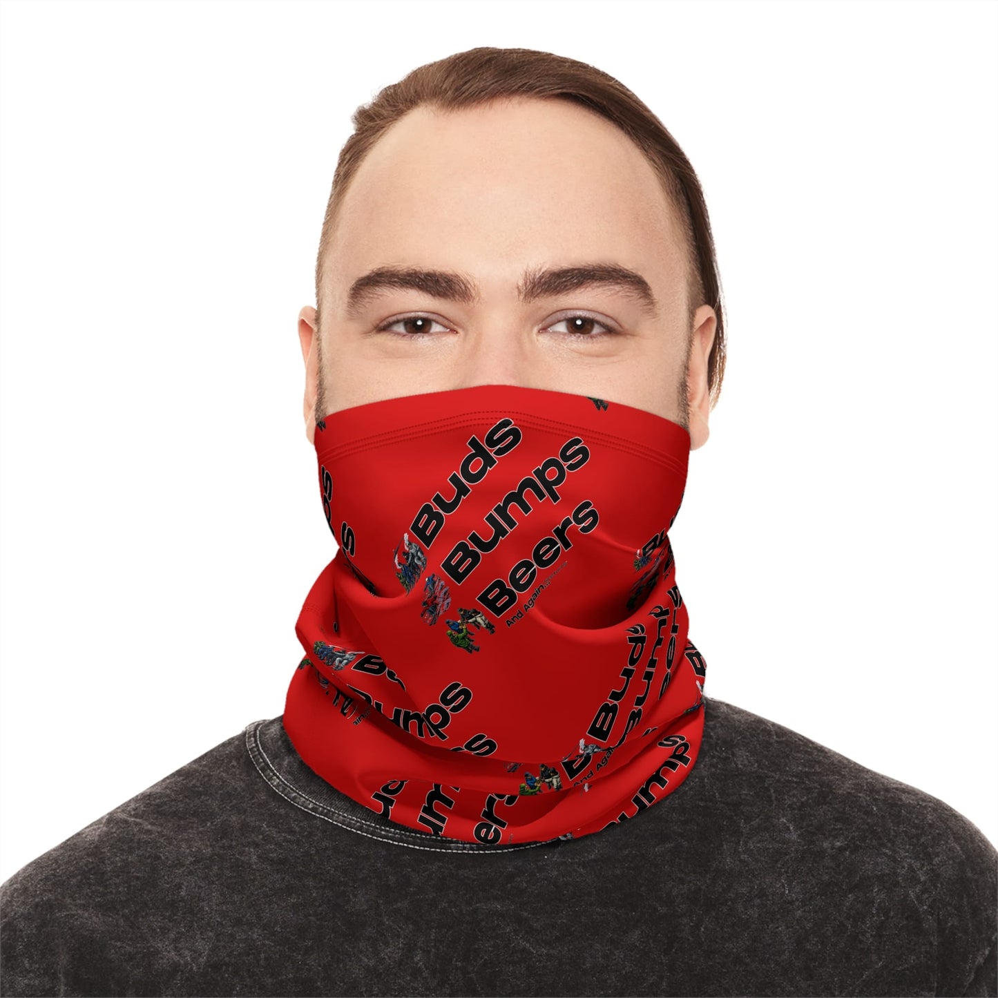Buds Bumps Beers Neck Gaiter