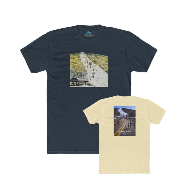 Glacier's Back T-Shirt | Spring Skiing Graphic Tee | nice turns