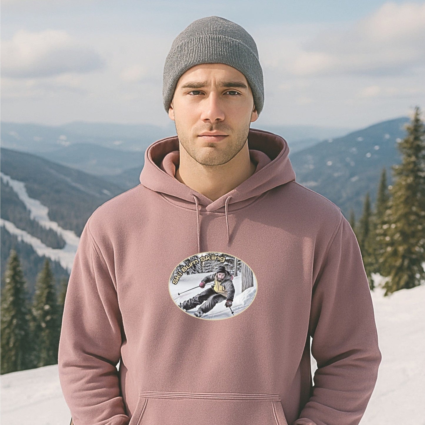 Ski Bum Paradise Hoodie