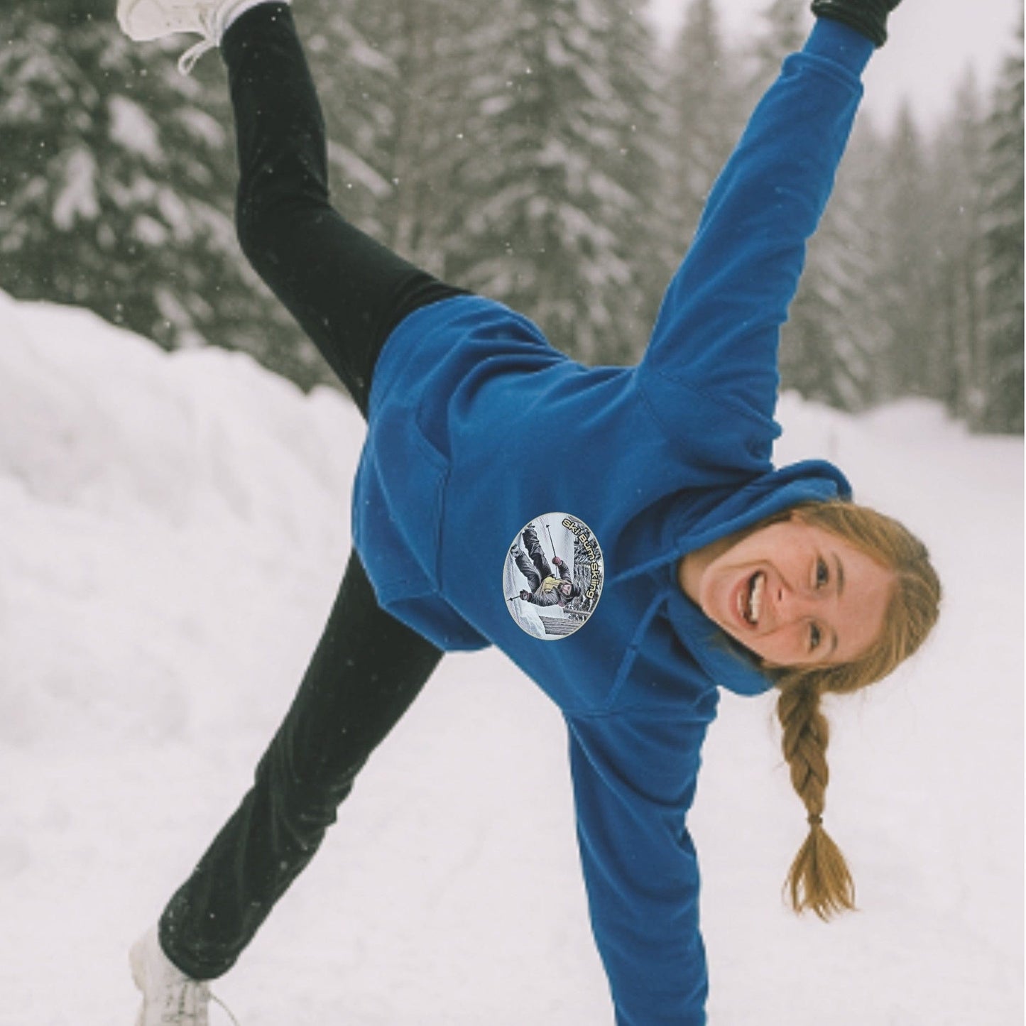 Ski Bum Paradise Hoodie