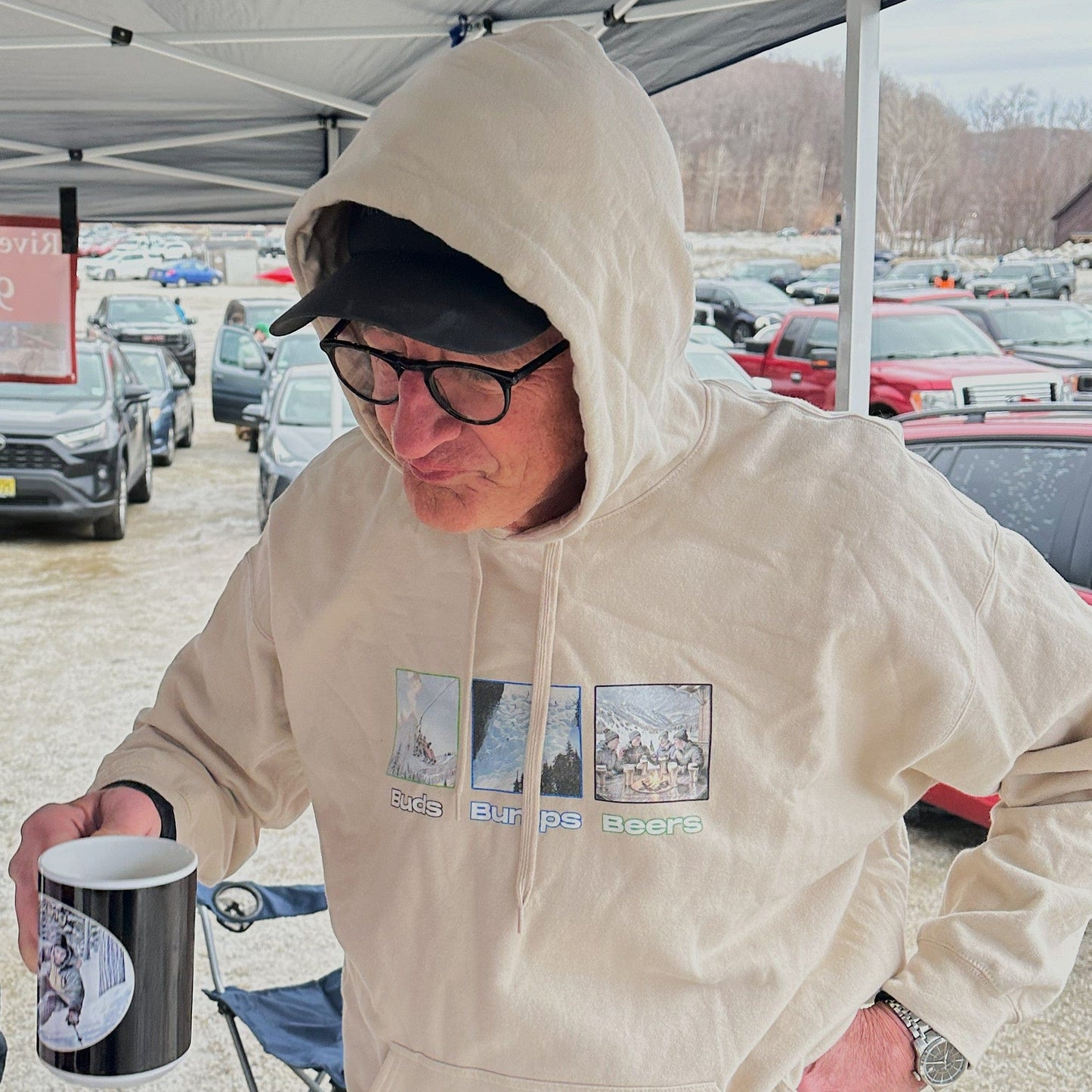 Cheers & Chill Fleece Hoodie