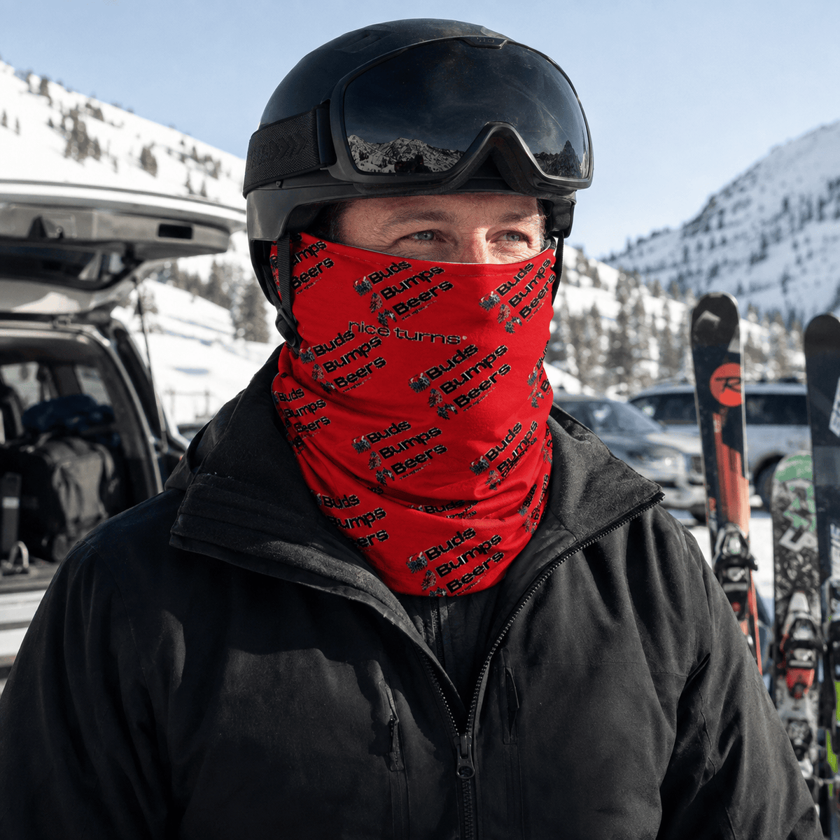 Buds Bumps Beers Neck Gaiter