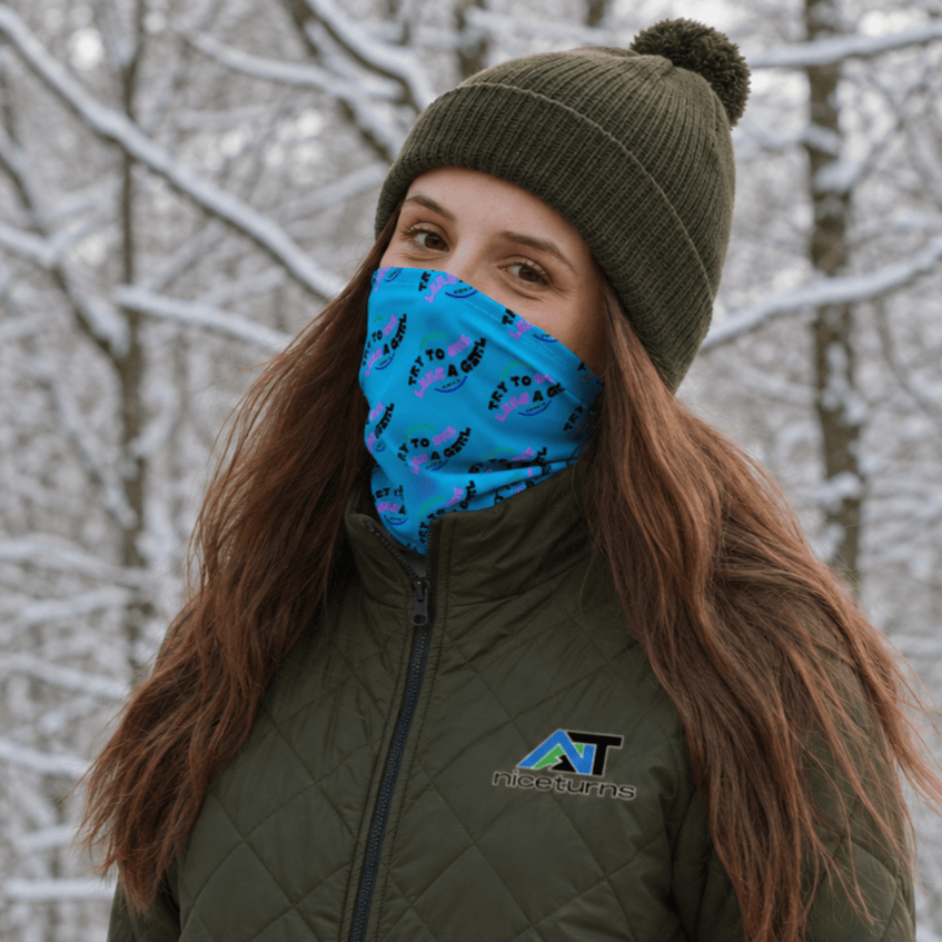 Try To Keep Up Neck Gaiter