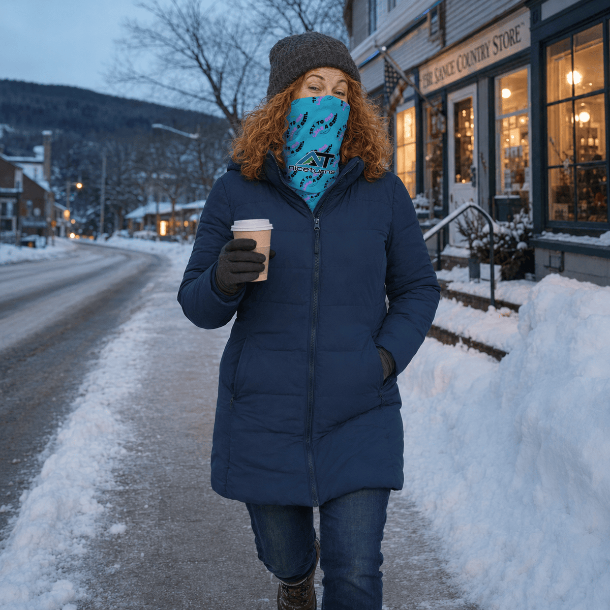 Try To Keep Up Neck Gaiter