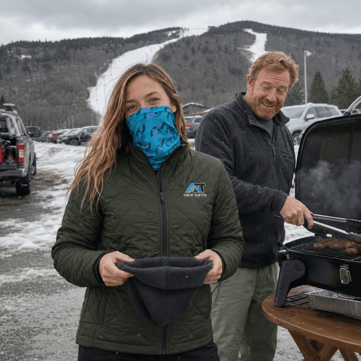 Try To Keep Up Neck Gaiter
