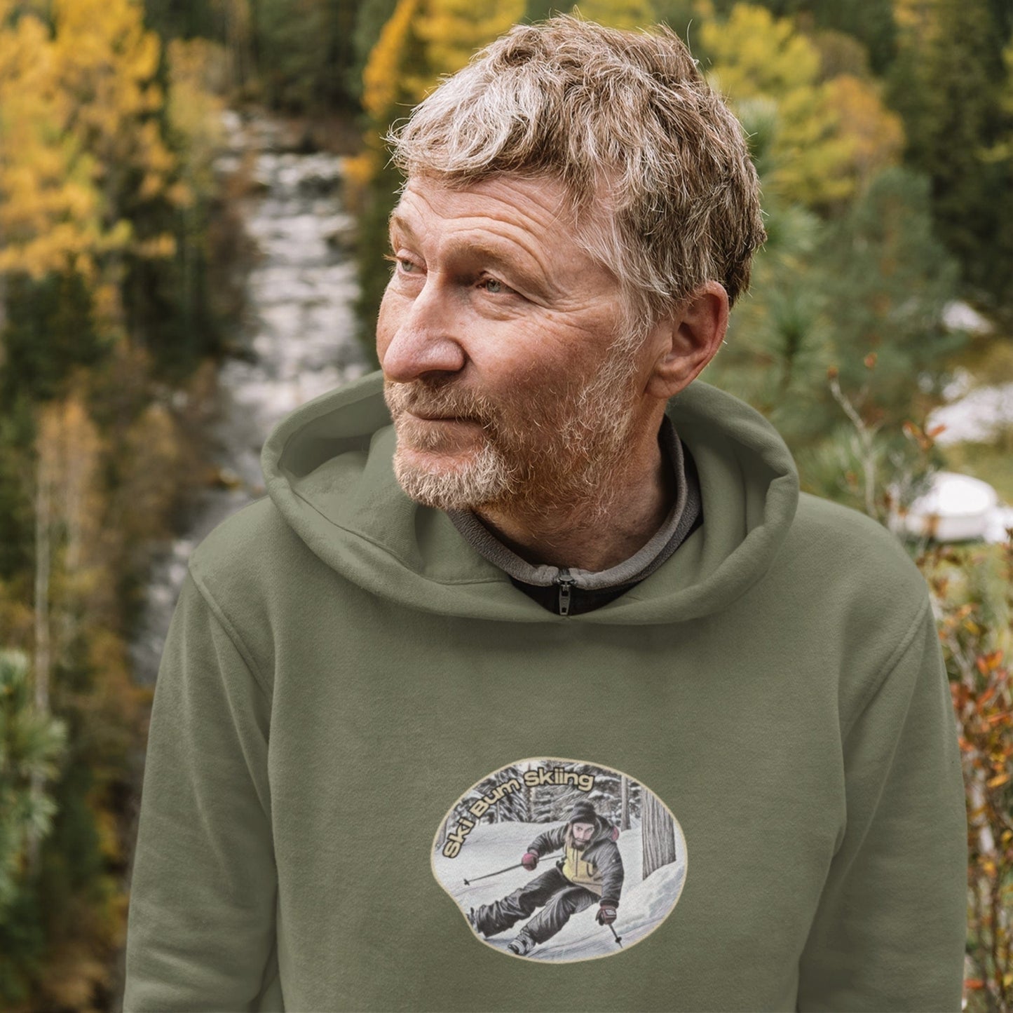 Ski Bum Paradise Hoodie
